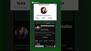 Madeline Burget Pirate Authortube Writertok Authortok Booktok
