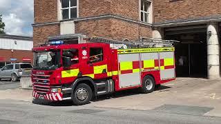 Hereford & Worcester Fire and Rescue Service - Hereford Turning Out