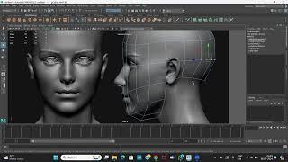 3D Head Modeling Tutorial in Maya & Zbrush 01