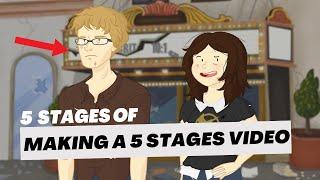 Five stages of making a Five stages of