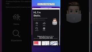 ⏱️ Create Your Portfolio Website in Seconds! | Easy & Fast Web Design  ||#shorts #shortvideo #video