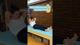 Pilates Exercise: The Neck Pull