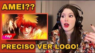 REAGINDO ao RAP DO ICHIGO (Bleach) - EU SOU UM SHINIGAMI | NERD HITS | 7 MINUTOZ | CK Animes