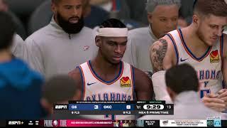 NBA LIVE! OKC Thunder vs Golden State Warriors | June 24, 2025 | Warriors vs Thunder 2K Preseason