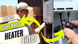 Guide For Cleaning Noritz Hot Water Heater Filter || Easy Step by Step Tutorial