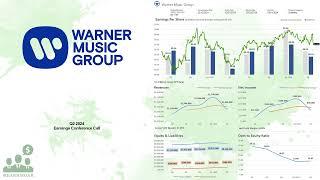 $WMG Warner Music Group Q2 2024 Earnings Conference Call