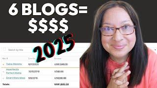 The truth behind running 6 blog sites | blog income revealed