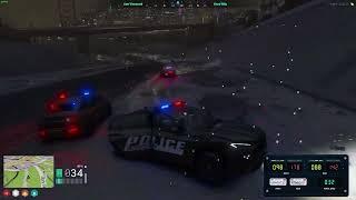 Tony Perform a Jump of a Lifetime (with Cops Reactions) | Nopixel GTARP