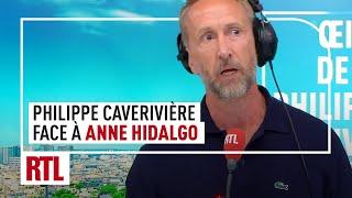 Philippe Caverivière face à Anne Hidalgo