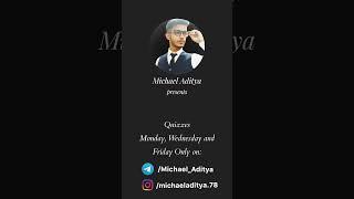Quiz | Join Now Link in Description|Michael Aditya|#shorts #quiz