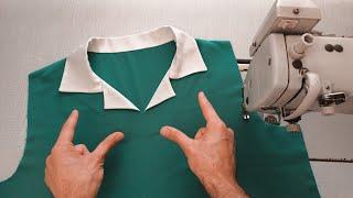  V neck sewing tricks and secrets worth knowing ️ Tailor Nour 