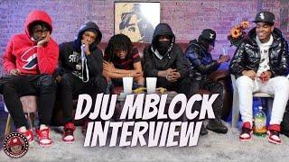 Dju MBlock interview: Looting, robbing the ATM, taking 12 on high speeds and recording it #DJUTV