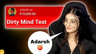 Dirty Mind Test  ft.@PAYALGAMING On Live Streaming