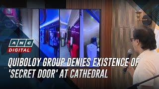 Quiboloy group denies existence of 'secret door' at cathedral | ANC