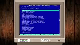 Total Dos Launcher - MiSTer FPGA - ao486 DOS