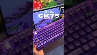 CoolKiller CK75 purple unboxing and sound test-Whatgeek