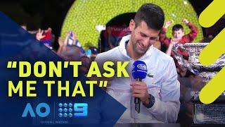 Djokovic refuses to accept GOAT title - Australian Open 2023 | Wide World of Sports