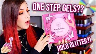 Le Mini Macaron One Step Gel Nail Polish Kit Review - Butterfly Dreams Swatches || KELLI MARISSA