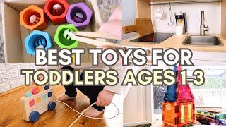 The ONLY Toddler Toys You Need For Ages 1-3 | Montessori + Waldorf Play