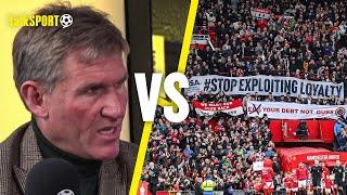 "Don't Be CHILDISH!" Simon Jordan BLASTS Man United Fans Planning Protest For Arsenal Game