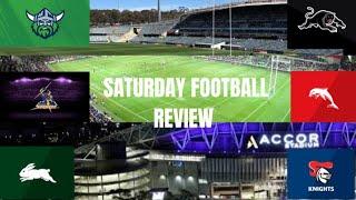 NRL SATURDAY FOOTBALL REVIEW ROUND 25 2024