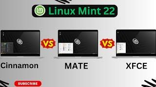 Linux Mint 22 "Wilma" | Cinnamon vs MATE vs XFCE  (RAM Consumption)