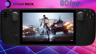 Battlefield 4 Steam Deck | Multiplayer gameplay 60fps