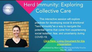 Herd Immunity : Exploring Collective Care