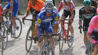 Julian Alaphilippe re-lives 2019 Strade Bianche win