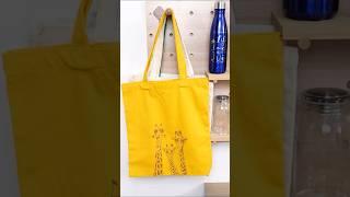 DIY Canvas Bag with AlgoLaser DIY KIT MINI!