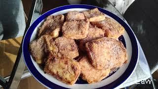 Live Cooking Demo: Leche Frita - Fried Milk Fritters of Galicia | Eat & Walkabout