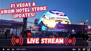 Las Vegas LIVE Stream NOW, The Strip, F1, Vegas Live