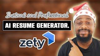 This AI Website Creates Professional Resumes in 5 Minutes - Zety AI Resume Builder Tutorial