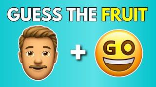 Guess the FRUIT by Emoji  Emoji Quiz