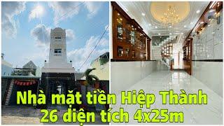 Bán nhà quận 12 | Bán nhà mặt tiền đường Hiệp Thành 26 dt 4x25m đường 10m phường Hiệp Thành.