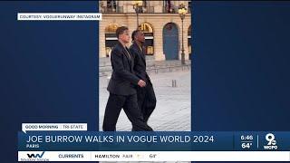 Joe Burrow hits the runway at "Vogue World 2024" fashion show in Paris