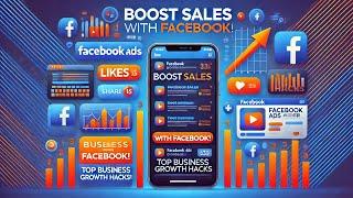 "Boost Sales with Facebook!" "Top Business Growth Hacks! "