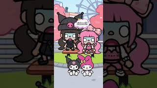 Triplets Separated At Birth Become Hello Kitty, My Melody And Kuromi! | Toca Julia