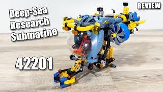 LEGO Technic Deep-Sea Research Submarine Review | LEGO 42201 Showcase | LEGO Technic 2025