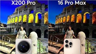 Vivo X200 Pro vs iPhone 16 Pro Max Camera Test Comparison