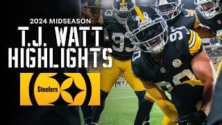 T.J. Watt’s Top Plays at the Bye (via NFL33) | Pittsburgh Steelers