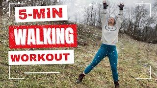 5-Minute Low-Impact Home Walking Workout for Beginners and Seniors