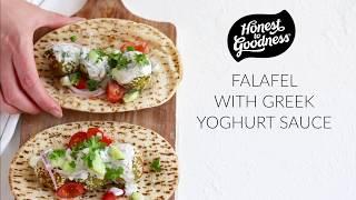 Falafel With Greek Yoghurt Sauce