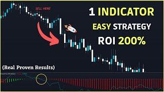 Make Your First 200% In Profit With This Simple 1 Indicator Strategy! ( Forex Trading )