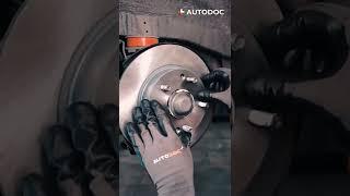 Brake disc installation | AUTODOC #shorts