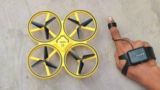 Amazing Hand Control RC Drone || Unboxing & Flying Test || Tracker 2.4G Gravity Rc Drone