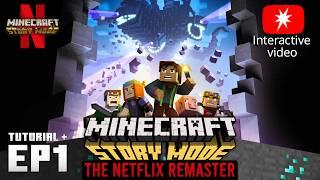 Minecraft: Story Mode | EP1: The Order of the Stone (Netflix) | INTERACTIVE VIDEO