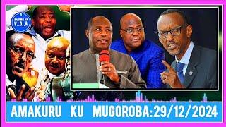 AMAKURU KU MUGOROBA:29/12/2024 IJWI RY'AMERIKA #EDDIE RWEMA