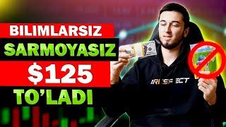 125$ Sarmoyasiz pul ishlash  |  Internetda pul tikmay pul ishlash