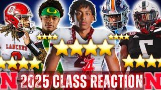 Nebraska 2025 Class FULL REACTION | SUPER SIX + PREDICTIONS + NEWS | Husker Football Recruiting